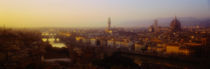 High angle view of Florence, Italy von Panoramic Images