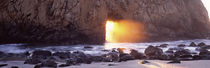 Rock formation on the beach, Pfeiffer Beach, Big Sur, California, USA von Panoramic Images