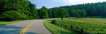 Panorama Print - Blue Ridge Parkway NC von Panoramic Images