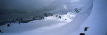 Snow covered mountains, Bernese Oberland, Berne Canton, Switzerland von Panoramic Images