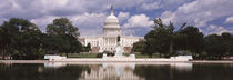 Government building on the waterfront, Capitol Building, Washington DC, USA by Panoramic Images