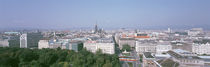Austria, Vienna, High angle view of the city by Panoramic Images