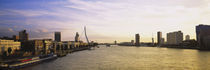 Buildings on the waterfront, Rotterdam, Netherlands von Panoramic Images