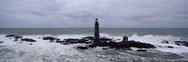 Lighthouse on the coast, Graves Light, Boston Harbor, Massachusetts, USA von Panoramic Images