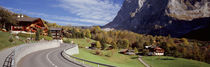 Road passing through a landscape, Grindelwald, Interlaken, Switzerland by Panoramic Images