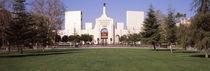 Facade of a stadium, Los Angeles Memorial Coliseum, Los Angeles, California, USA by Panoramic Images