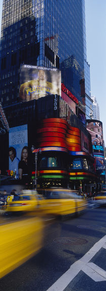 Traffic on a street, Times Square, Manhattan, New York City, New York State, USA by Panoramic Images