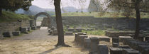 Ancient Olympia, Soft Focus, Olympic Site, Greece von Panoramic Images