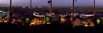 Panorama Print - San Francisco Flughafen Tower San Francisco CA Kalifornien  von Panoramic Images