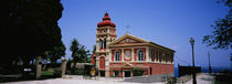 Facade of a church, Corfu, Greece by Panoramic Images
