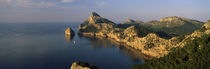 Island in the sea, Cap De Formentor, Majorca, Balearic Islands, Spain von Panoramic Images