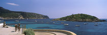 Boats in the sea, Sant Elm, Majorca, Balearic Islands, Spain von Panoramic Images