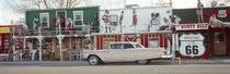 Car on the road, Route 66, Arizona, USA by Panoramic Images