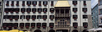 Low angle view of a building, Golden Roof, Innsbruck, Tyrol, Austria von Panoramic Images