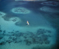  sea over coral reefs, near Isla Palominitos, Puerto Rico von Panoramic Images