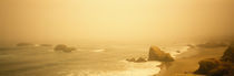 Fog over the beach, Mendocino, California, USA von Panoramic Images