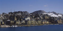 High angle view of a city, Lucerne, Switzerland von Panoramic Images