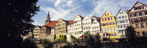 Low angle view of row houses in a town, Tuebingen, Baden-Wurttembery, Germany von Panoramic Images