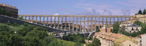 Road Under An Aqueduct, Segovia, Spain by Panoramic Images