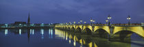 Pierre Bridge Bordeaux France von Panoramic Images
