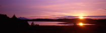 Germany , Forggen Lake, sunset by Panoramic Images