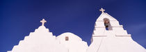 Low angle view of a church, Mykonos, Cyclades Islands, Greece by Panoramic Images