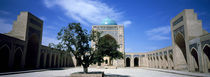 Courtyard of a mosque, Kalon Mosque, Bukhara, Uzbekistan by Panoramic Images