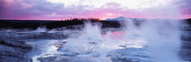 Sunset, Norris Geyser Basin, Wyoming, USA by Panoramic Images