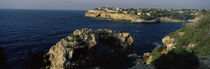 Town on an island, Cala Figuera, Majorca, Balearic Islands, Spain von Panoramic Images