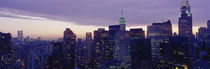 Buildings In A City, Manhattan, NYC, New York City, New York State, USA by Panoramic Images
