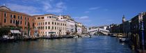 Bridge across a canal, Rialto Bridge, Grand Canal, Venice, Veneto, Italy by Panoramic Images