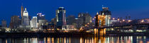 Skyscrapers in a city, Cincinnati, Ohio, USA by Panoramic Images