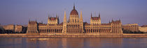 Hungary, Budapest, View of the Parliament building by Panoramic Images
