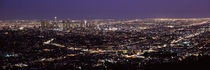 Aerial view of a cityscape, Los Angeles, California, USA 2010 by Panoramic Images