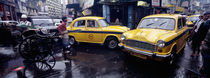 Traffic in a street, Calcutta, West Bengal, India by Panoramic Images