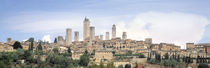 Buildings in a city, San Gimignano, Tuscany, Italy von Panoramic Images