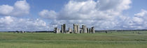 England, Wiltshire, View of rock formations of Stonehenge by Panoramic Images