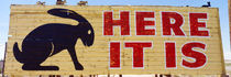 Jack Rabbit Trading Post Sign Joseph City AZ by Panoramic Images