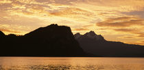 Lake Vierwaldstattersee Canton Lucerne Switzerland by Panoramic Images