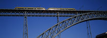 Low angle view of a bridge, Dom Luis I Bridge, Duoro River, Porto, Portugal by Panoramic Images