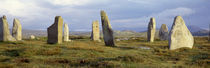 Panorama Print - Callanish Stones Äußere Hebriden, Schottland, Großbritannien von Panoramic Images