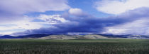 Clouds over a hill range, Montana, USA by Panoramic Images