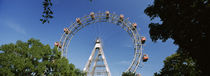 Ferris wheel in an amusement park, Prater Park, Vienna, Austria von Panoramic Images