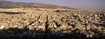 High angle view of a cityscape, Athens, Greece von Panoramic Images