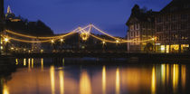 Bridge across a river, Reuss River, Lucerne, Canton Of Lucerne, Switzerland by Panoramic Images