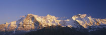 Low Angle View Of Snowcapped Mountains, Bernese Oberland, Switzerland von Panoramic Images