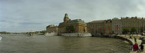 Buildings at the waterfront, Nybrokajen, Stockholm, Sweden by Panoramic Images
