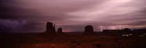 Thunderstorm over a landscape, Monument Valley, San Juan County, Utah, USA von Panoramic Images