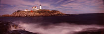 Lighthouse on the coast, Nubble Lighthouse, York, York County, Maine, USA von Panoramic Images