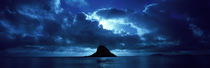 Island in the sea, Chinaman's Hat (Mokolii), Oahu, Hawaii, USA von Panoramic Images